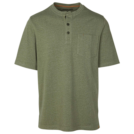 RedHead Ranch Hansboro Pocket Kurzarm-Henley für Herren