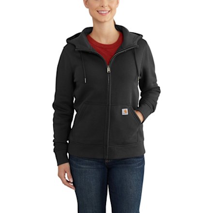 Carhartt Clarksburg Relaxed Fit Mittelschwerer Langarm-Hoodie mit durchgehendem Reißverschluss für Damen
