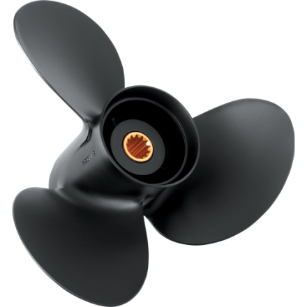 Solas Amita 3-Blatt Johnson-Evinrude BRP OMC 40-75 PS Aluminiumpropeller