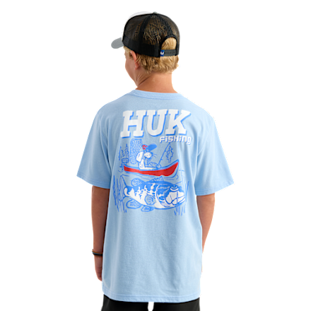Huk Fish Adventure Kurzarm-T-Shirt für Kinder