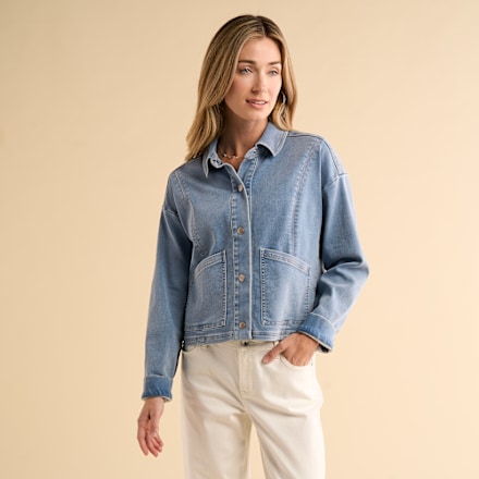 Natural Reflections Daybreak Strick-Jeansjacke