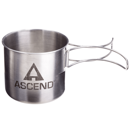 Ascend Edelstahl-Stash-Away-Camp-Becher