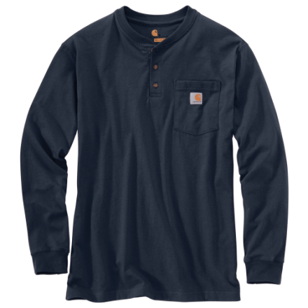 Carhartt Loose Fit Heavyweight Long-Sleeve Pocket Henley