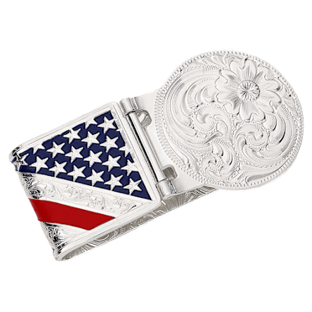 Montana Silversmiths American Made Liberty Hinged Money Clip