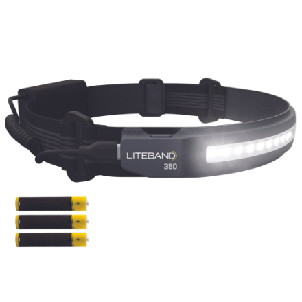 LITEBAND Activ 350 Breitstrahl-LED-Stirnlampe