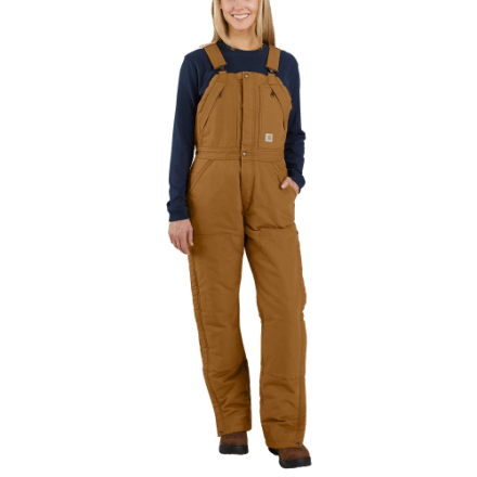 Carhartt Loose-Fit Washed Duck Insulated Biberall Overall für Damen