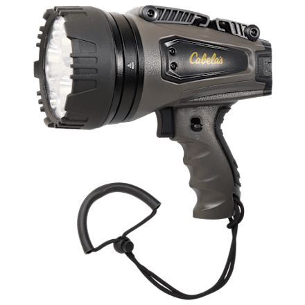 Cabela's CSL-X 10.000 Lumen wiederaufladbarer RGB-Handscheinwerfer mit großer Reichweite
