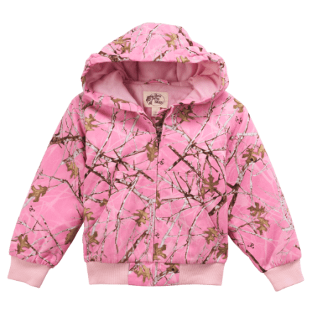 Bass Pro Shops isolierte Kapuzen-Camouflagejacke für Kleinkinder