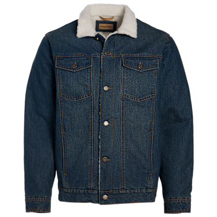 RedHead Ranch Fort Peck Sherpa-Lined Denim Jacket
