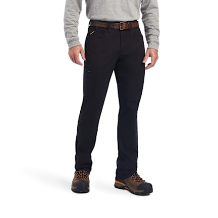 Ariat Rebar M4 Low-Rise DuraStretch Made Robuste, stapelbare Hose mit geradem Bein für Herren