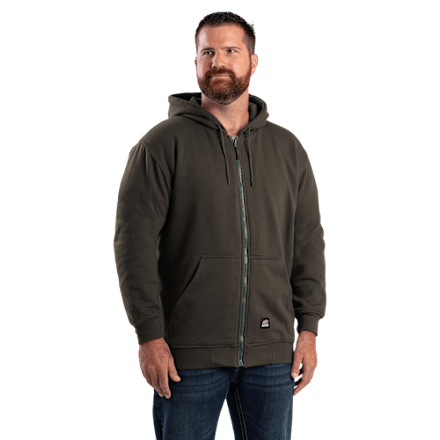 Berne Heritage Thermo-gefüttertes Kapuzen-Sweatshirt mit durchgehendem Reißverschluss