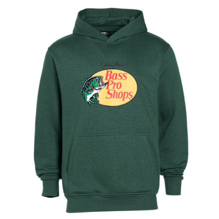 Bass Pro Shops Kapuzenpullover mit Logo auf der Brust