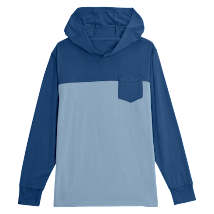 Free Fly Colorblock Bamboo Shade Hoodie für Kinder