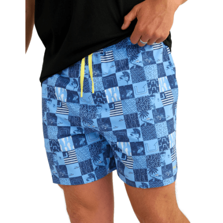 Huk Pursuit Volley bedruckte Badeshorts