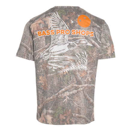 Bass Pro Shops TrueTimber Mallard Faded Wash Kurzarm-T-Shirt