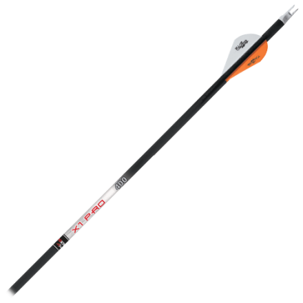 BlackOut X1 Pro Carbonpfeile mit 2'' Raptor Vanes