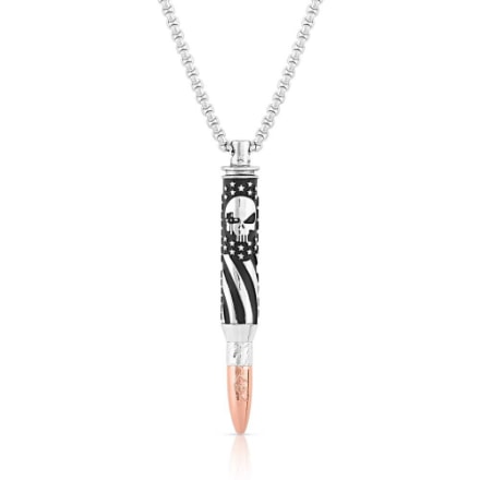 Montana Silversmiths „I'll Cover You Sniper Bullet“-Halskette