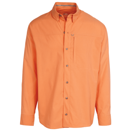 World Wide Sportsman 3D Cool Seacrest Langarm-Button-Down-Hemd