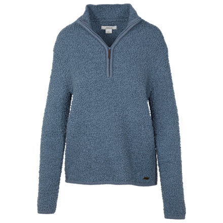 Natural Reflections Sherpa Cabin Langarmpullover mit Viertelreißverschluss