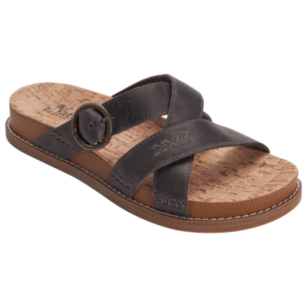 Natural Reflections Willow Cork Cross-Sandalen für Damen