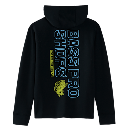 Bass Pro Shops Est. '72 Vertical Logo Bass Graphic Performance Hoodie für Kinder