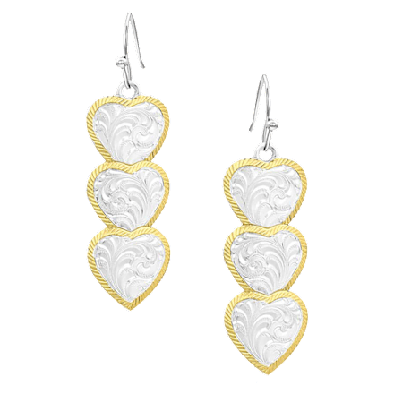 Montana Silversmiths Pure Heart Ohrringe