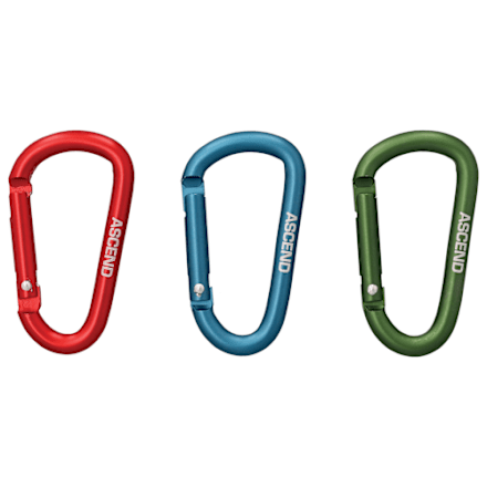 Ascend Basic Karabiner 3er-Pack
