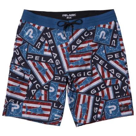 Pelagic Blue Water Angelshorts für Herren