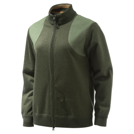 Beretta Honor Windstop Langarmpullover mit durchgehendem Reißverschluss für Damen