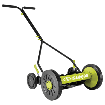 Sun Joe 14" manueller Vierrad-Spindelmäher