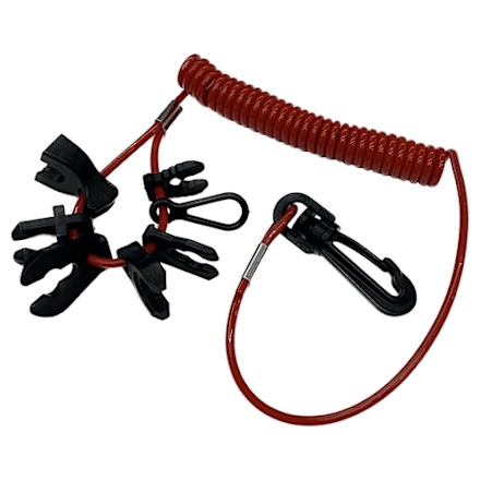 Bass Pro Shops Universal Kill Switch Key und Lanyard Set