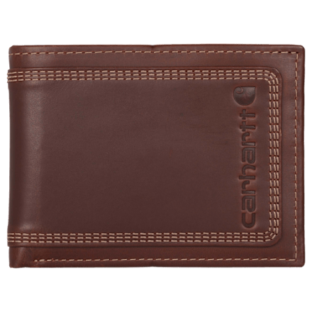 Carhartt Leder-Passcase-Geldbörse mit drei Nähten