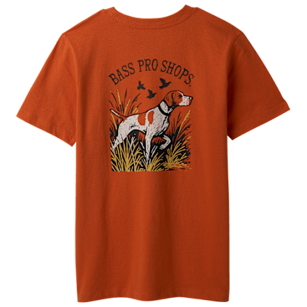Bass Pro Shops Grafik-Kurzarm-T-Shirt für Kinder