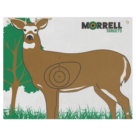 Morrell IBO/NASP Whitetail Deer Bogenschießen-Zielscheibe aus Polypropylen