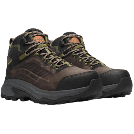Merrell Moab Speed ​​2 Mid wasserdichte Carbon-Zehen-Arbeitsstiefel für Herren
