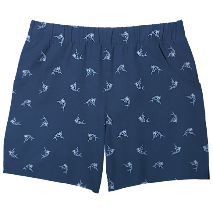 World Wide Sportsman Charter Shorts mit elastischem Bund für Kinder