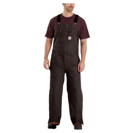 Carhartt Quilt-Lined Washed Duck Latzhose für Herren