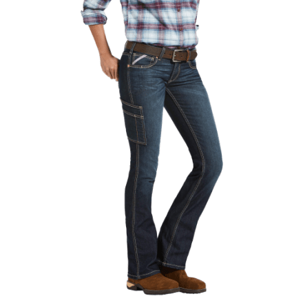 Ariat Rebar DuraStretch Riveter Boot Cut Jeans für Damen