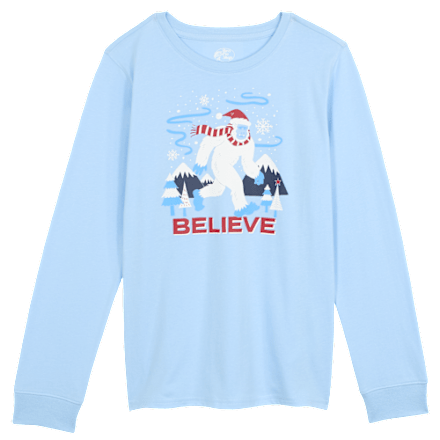 Bass Pro Shops Holiday Graphic Langarm-T-Shirt für Kinder