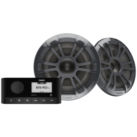 Fusion MS-RA60 Marine-Stereo- und EL-Sportlautsprecher-Kit