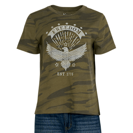 Natural Reflections Freedom Grafik-Kurzarm-T-Shirt