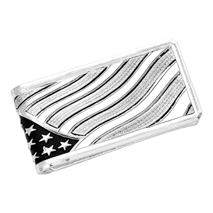 Montana Silversmiths Wings of Liberty Geldscheinklammer aus amerikanischer Herstellung