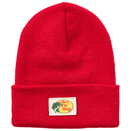 Bass Pro Shops Logo Label Knit Cuff Beanie