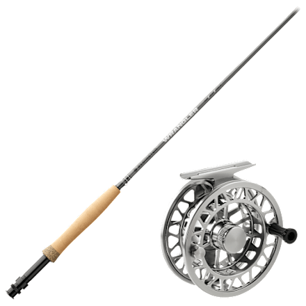 Kombination aus Redington Wrangler Fliegenrute und White River Fly Shop Vanguard Fliegenrolle