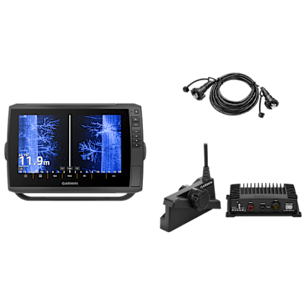 Garmin ECHOMAP Ultra 2 und Garmin LiveScope Plus LVS34 Bundle