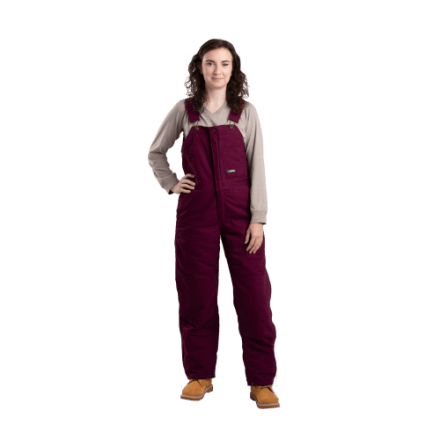 Isolierte Berne Softstone Duck Latzhose für Damen