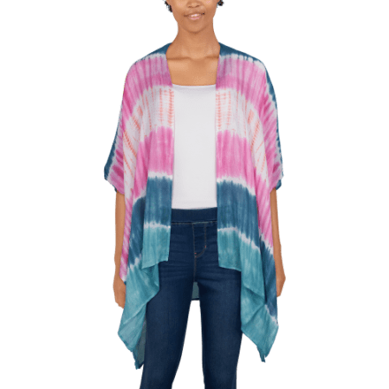 Natural Reflections Spillway Tie-Dye Ruana