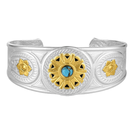 Montana Silversmiths The Outrider Türkises Manschettenarmband