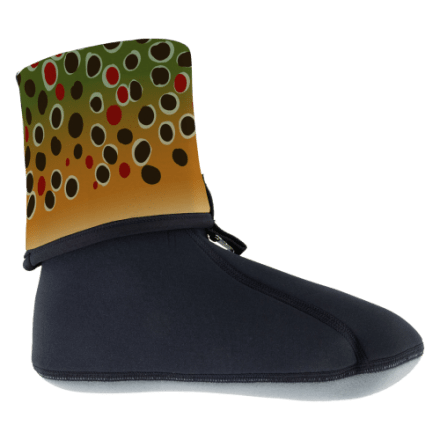 Freche Outdoor-Watsocken aus Neopren mit Fischmuster für Herren