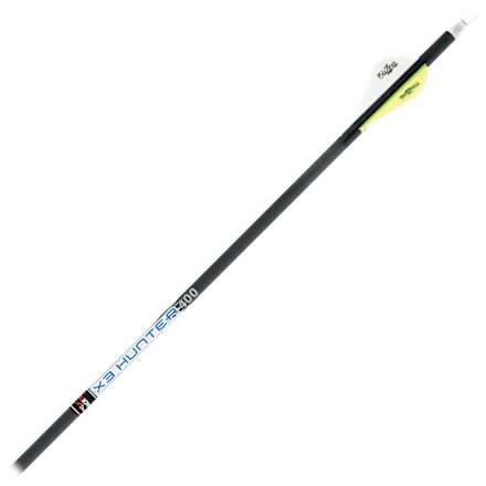BlackOut X3 Hunter Carbonpfeile mit 2'' Raptor Vanes